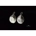 Sterling Silver Leaf Style Earrings made in Israel